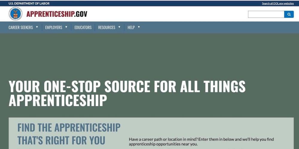 Apprenticeship.gov logo